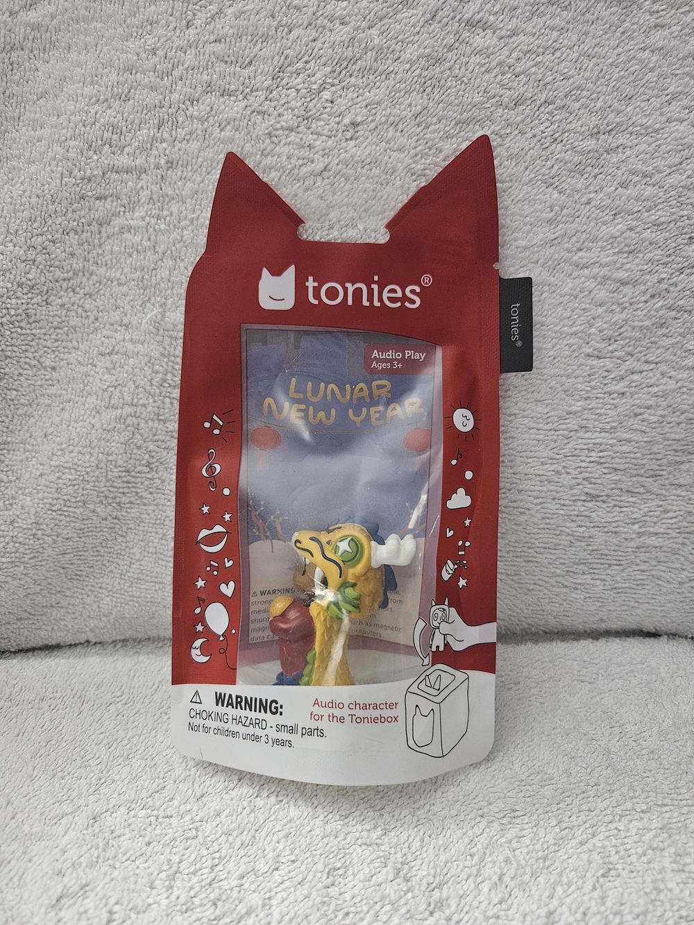 Tonies Lunar New Year Dragon Audio Play Figurine for Toniebox Character New Seal